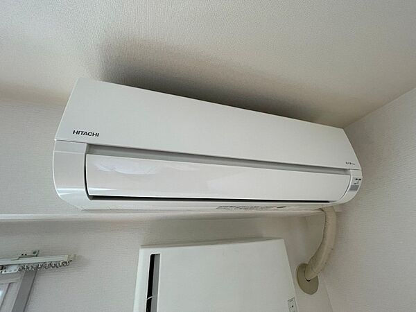 画像19:エアコンが設置してありますので、寒暖対策もばっちり。