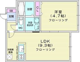 北海道札幌市東区北二十五条東18丁目（賃貸マンション1LDK・2階・32.03㎡） その2