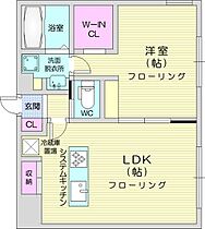 R-fino札幌桑園  ｜ 北海道札幌市中央区北八条西20丁目（賃貸マンション1LDK・4階・45.45㎡） その2