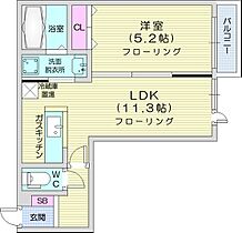 ラ・シュエット宮の森  ｜ 北海道札幌市中央区宮の森三条5丁目（賃貸マンション1LDK・3階・37.17㎡） その2