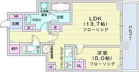 ONE札幌ステーションタワー  ｜ 北海道札幌市北区北八条西1丁目（賃貸マンション1LDK・8階・46.28㎡） その2