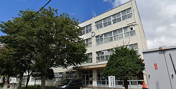 画像8:札幌市立発寒中学校 1256m