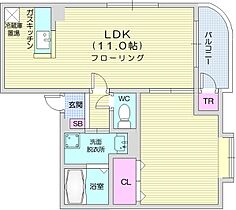 北海道札幌市北区北三十八条西2丁目（賃貸マンション1LDK・1階・41.68㎡） その2