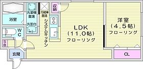 パークレジデンス円山北  ｜ 北海道札幌市中央区北五条西19丁目24-11（賃貸マンション1LDK・3階・34.96㎡） その2