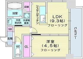 プライマル札幌桑園  ｜ 北海道札幌市中央区北五条西15丁目（賃貸マンション1LDK・5階・34.31㎡） その2