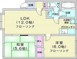 ノースエイトKY  ｜ 北海道札幌市東区北八条東13丁目（賃貸アパート2LDK・3階・48.50㎡） その2