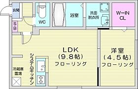 patio豊平公園  ｜ 北海道札幌市豊平区豊平四条11丁目（賃貸マンション1LDK・4階・34.20㎡） その2