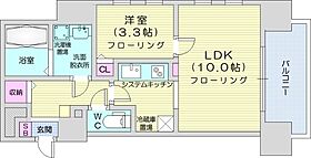 UURコート札幌北三条  ｜ 北海道札幌市中央区北三条東3丁目（賃貸マンション1LDK・14階・34.55㎡） その2