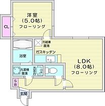 ハイム東環駅  ｜ 北海道札幌市東区北十六条東16丁目（賃貸マンション1LDK・4階・30.00㎡） その2