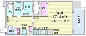 PRIME知事公館  ｜ 北海道札幌市中央区北四条西17丁目（賃貸マンション1R・8階・24.21㎡） その2