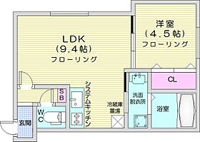 スリーナインYG  ｜ 北海道札幌市東区北二十一条東2丁目（賃貸マンション1LDK・3階・35.23㎡） その2