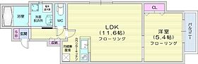 インテリジェントビルTAKADA  ｜ 北海道札幌市北区北十七条西4丁目（賃貸マンション1LDK・5階・45.00㎡） その2