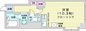 ライオンズマンション北大前第ニ  ｜ 北海道札幌市北区北十七条西4丁目（賃貸マンション1R・4階・29.83㎡） その2