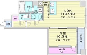 MODENA医大前  ｜ 北海道札幌市中央区南一条西15丁目1-15（賃貸マンション1LDK・4階・46.98㎡） その2