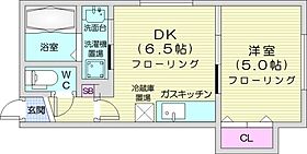 ボーレ中島公園  ｜ 北海道札幌市中央区南十条西8丁目（賃貸アパート1DK・2階・27.39㎡） その2