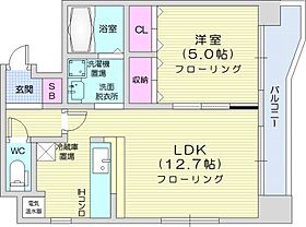 北海道石狩郡当別町園生（賃貸マンション1LDK・10階・35.80㎡） その2