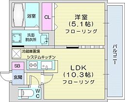 グランデプレシア環状通東  ｜ 北海道札幌市東区北十三条東16丁目（賃貸マンション1LDK・3階・33.66㎡） その2