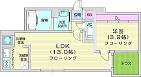 ARISTO北7条  ｜ 北海道札幌市東区北七条東3丁目（賃貸マンション1LDK・2階・38.22㎡） その2