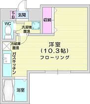 シティクレヴァライフ  ｜ 北海道札幌市中央区南五条西27丁目（賃貸マンション1R・3階・24.74㎡） その2