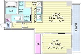 BIBOタワー札幌  ｜ 北海道札幌市北区北二十二条西4丁目（賃貸マンション1LDK・6階・39.73㎡） その2