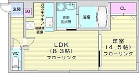 KU-ON  ｜ 北海道札幌市白石区南郷通5丁目南（賃貸マンション1LDK・2階・31.20㎡） その2