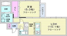 レクセラ環状通東  ｜ 北海道札幌市東区北十八条東16丁目（賃貸マンション1LDK・2階・40.27㎡） その2