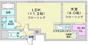 RoiChic  ｜ 北海道札幌市中央区南十五条西12丁目1-18（賃貸マンション1LDK・4階・35.22㎡） その2