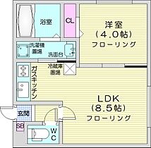 フェーラシュヴァル南円山  ｜ 北海道札幌市中央区南六条西23丁目（賃貸マンション1LDK・1階・28.42㎡） その2