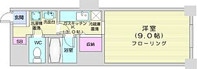 藤井ビル北23条  ｜ 北海道札幌市北区北二十三条西3丁目（賃貸マンション1K・3階・27.45㎡） その2