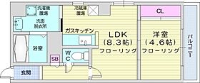 サンリッチ南5条  ｜ 北海道札幌市中央区南五条東3丁目（賃貸マンション1LDK・5階・32.50㎡） その2