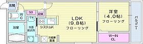 ブランシャールchatelet琴似  ｜ 北海道札幌市西区琴似三条4丁目（賃貸マンション1LDK・4階・35.53㎡） その2