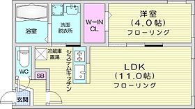 ラムーン発寒  ｜ 北海道札幌市西区発寒四条7丁目（賃貸マンション1LDK・2階・35.25㎡） その2