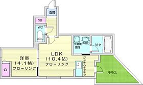 レスツオン北13  ｜ 北海道札幌市東区北十三条東4丁目（賃貸マンション1LDK・1階・36.33㎡） その2