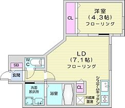 Alivis琴似  ｜ 北海道札幌市西区二十四軒四条7丁目（賃貸マンション1LDK・4階・31.86㎡） その2