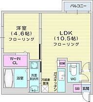 CityResidence元町  ｜ 北海道札幌市東区北二十七条東18丁目（賃貸マンション1LDK・3階・35.20㎡） その2