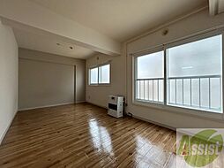 レジデンスふれあい 4階1LDKのリビング/ダイニング