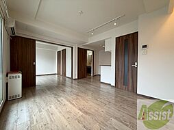 プライマル札幌円山 4階1LDKのリビング/ダイニング