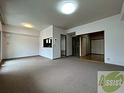 コートハウス山鼻 2階3LDKのリビング/ダイニング