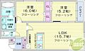 ヴィエルジュ北8条3階8.6万円