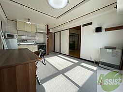 ファッションコーポラス 6階2LDKのリビング/ダイニング