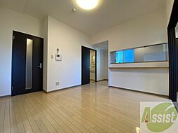 円山シャトー桂和医大前 9階1LDKのリビング/ダイニング