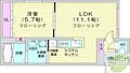 グランメール北18条4階5.3万円