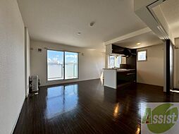 サクラディア苗穂 4階2LDKのリビング/ダイニング