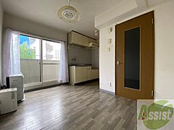 ヴィレッジ円山 4階1DKのリビング/ダイニング