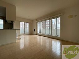 レジディア円山北五条 15階3LDKのリビング/ダイニング