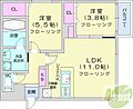 ONE-kikusui4階9.4万円