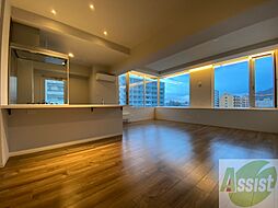 桂和レジデンス裏参道 6階2LDKのリビング/ダイニング