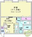 Mtria西麻生4階5.3万円