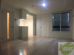 ALPHA中島公園 4階1LDKのリビング/ダイニング