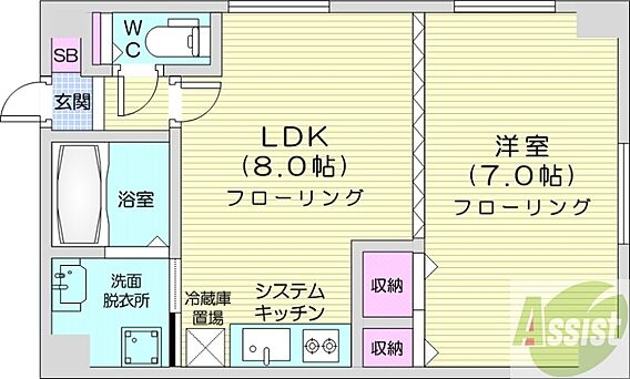 パレスオズ_間取り_0